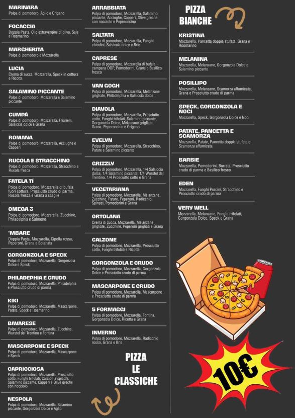 1 Menù Pizza 15 giugno