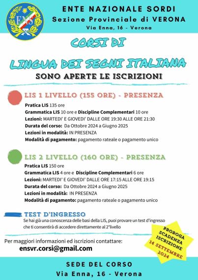 Originale corso lis