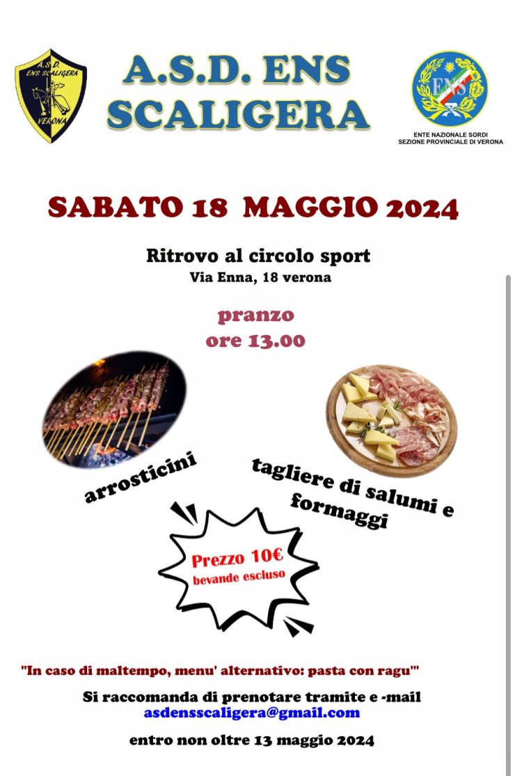 Pranzo Torneo FC24